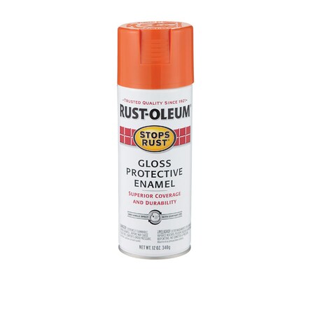 Rust-Oleum Sprypnt Sr Gls Orange Ro 214084